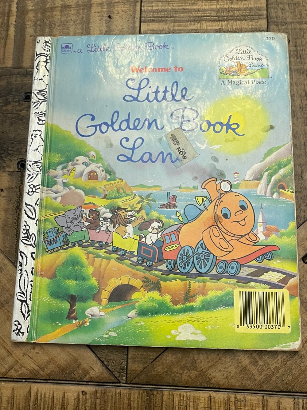 Little Golden Book Land - Blue & Multicolor Coffee Table Book